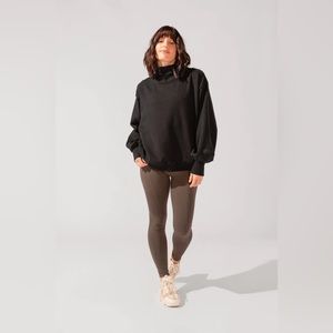 POPFLEX OOEY GOOEY MOCKNECK SWEATER SIZE S/M